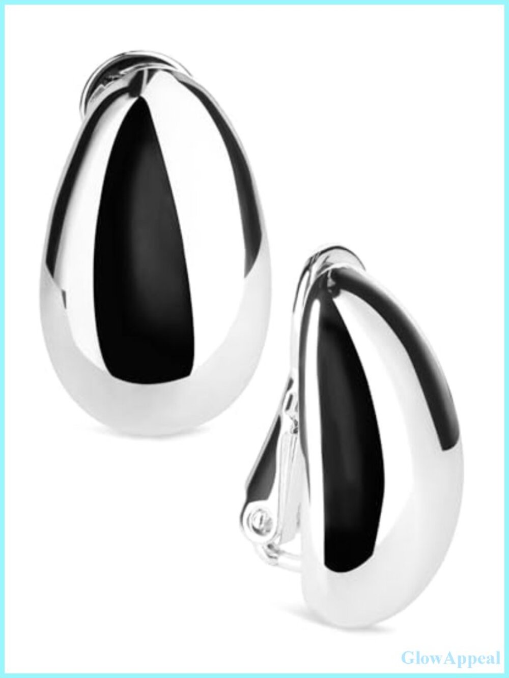 Anne Klein Tear Drop Hoop Earrings, Layered Statement Fashion Jewelry for